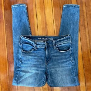 American eagle next level stretch jeans size 8 R